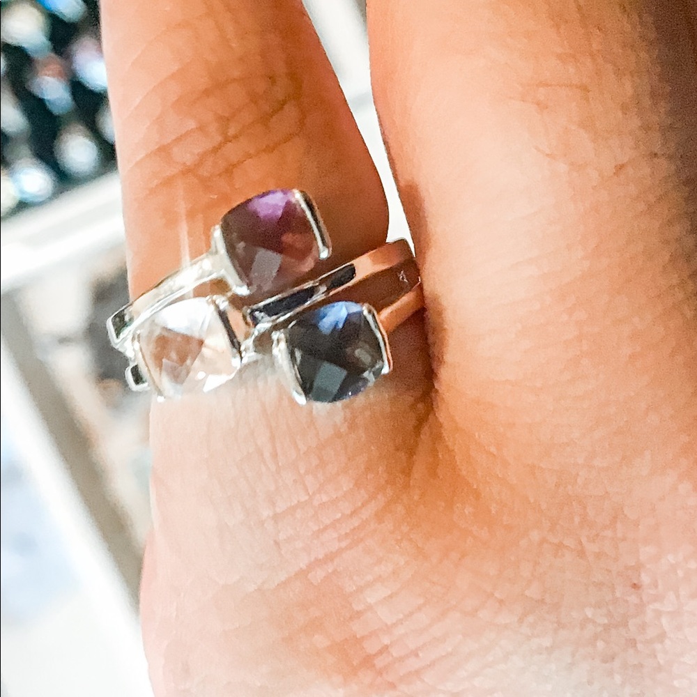 Silver ring gently used.